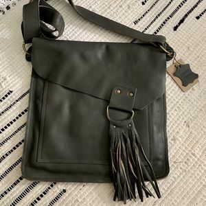 Lisa Leonard Your Heart In Mine Boho Bag, Gray